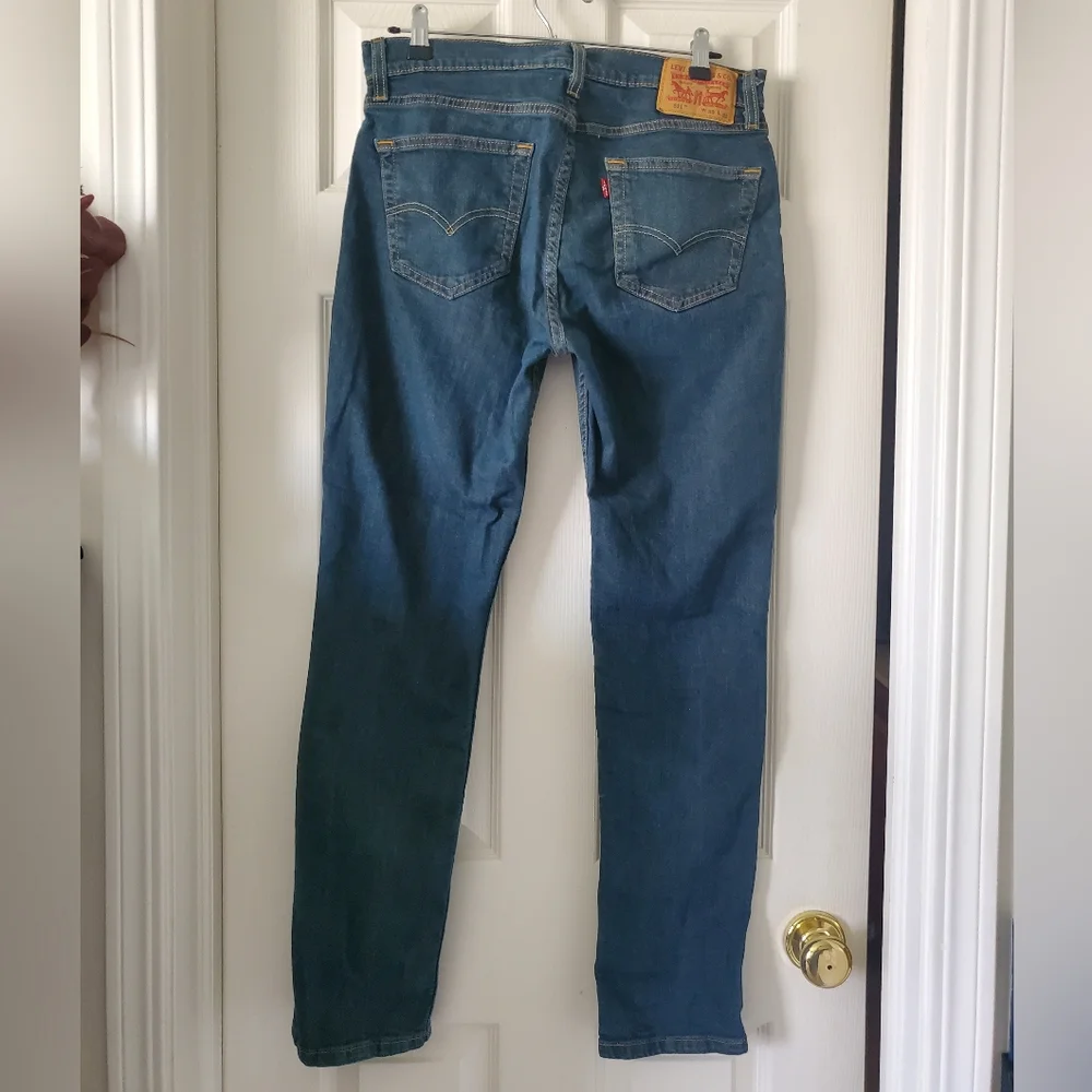 Levi's Men's (2 JEANS) Strauss 511 Slim Fit Blue Jeans W 33 L 32 - Picture 7 of 16
